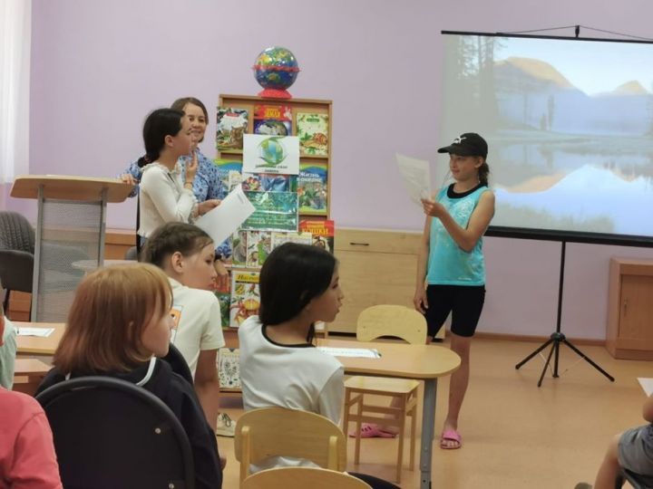 Азнакаевские дети отметили Всемирный день охраны окружающей среды