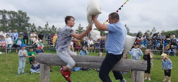 В селе Тумутук прошел национальный праздник Сабантуй