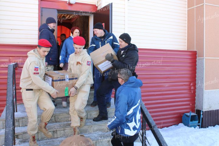 Из Азнакаево в Лисичанск и Рубежное отправилась гуманитарная помощь