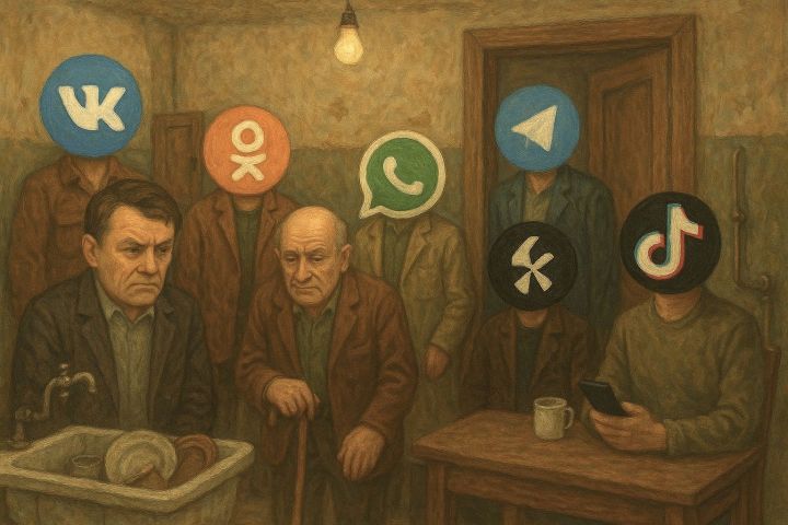 Социальные сети как люди в русской коммуналке