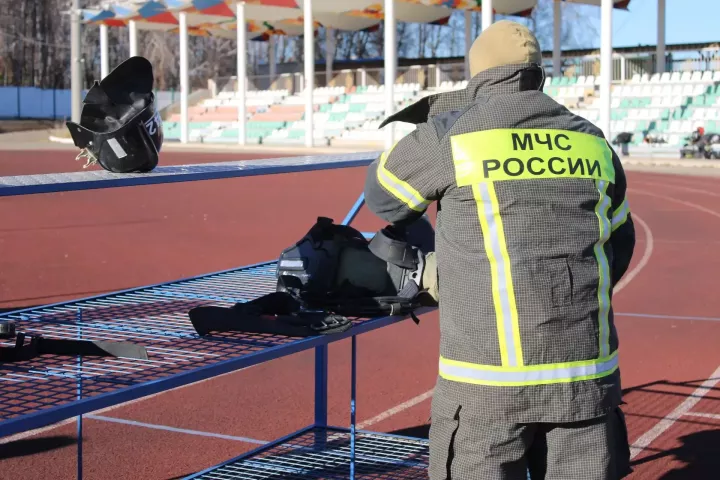В Азнакаево определили лучших в пожарном многоборье!
